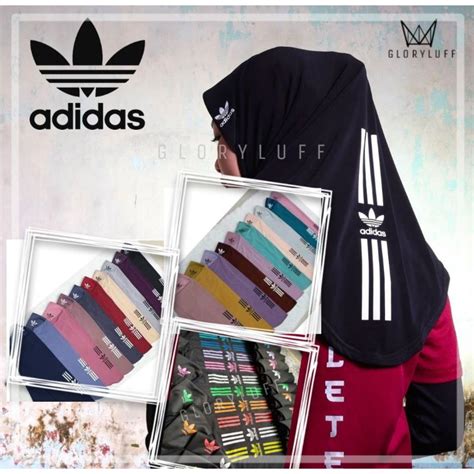 tudung sarung adidas